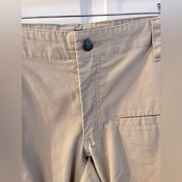 LAPG Tan Ops Tactical Pants sz 12 Lightweight Utility Cargo Trousers EUC - Picture 4 of 8